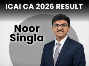 ICAI CA 2026 final result released:Patiala’s Noor Singla tops; 7,931 candidates qualify
